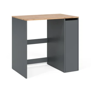 Vaskemaskineskab Viktor Antracit/Gold power oak 93.6 x 88.2 cm med 3 rum Vicco
