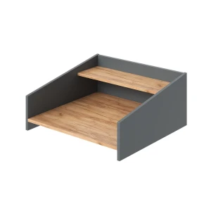 overhylde Viktor Gold power oak/Antracit 65.6 x 30 cm Vicco