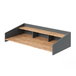 overhylde Viktor Gold power oak/Antracit 127.2 x 30 cm Vicco