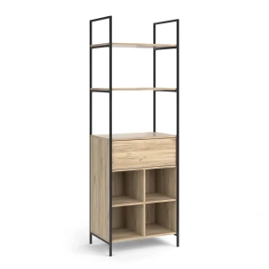 Garderobeskab Enya Træ 60 x 180 cm med skuffe Vicco