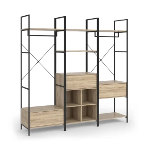 Set de penderie Enya Bois 60x180cm 3 pièces Vicco
