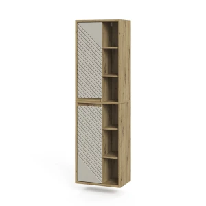 Hochschrank Viola Artisan-Eiche/Cashmere 50.2 x 170 cm Vicco