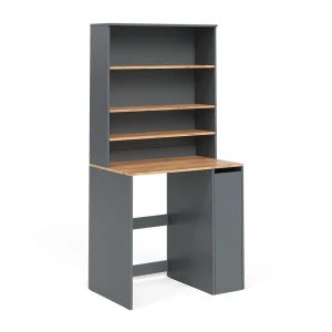 vaskemaskineskab Viktor Antracit/Gold power oak 93.6 x 88.2 cm 2 dele med hylde Vicco