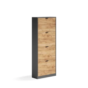 Skotipper Gizmo Gold power oak/Antracit 59 x 146.6 cm med 4 rum Vicco
