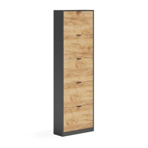 Skotipper Gizmo Gold power oak/Antracit 59 x 181.1 cm med 5 rum Vicco