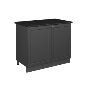 Vaskeskab Fame-Line Anthrazit-Gold Landhaus/Antracit 100 cm, BP Antracit Vicco