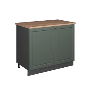Vaskeskab Fame-Line Grøn guld Country/Antracit 100 cm, BP Eg Vicco