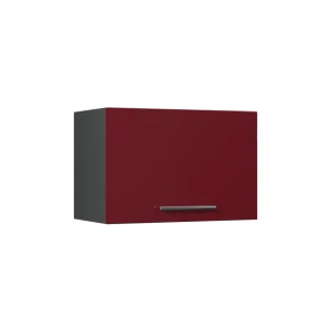 Seinäkaappi Fame-Line Bordeaux korkeakiilto/antrasiitti 60 cm Vicco