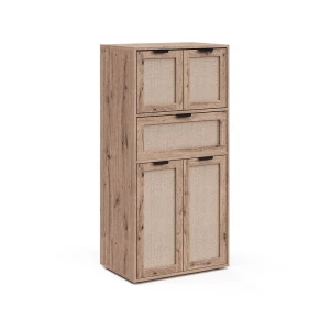 Sidebord Elven Eg 59 x 122 cm med 4 døre og en skuffe Vicco