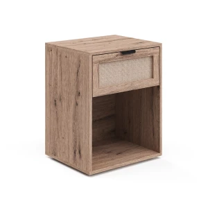 Nightstand Elven Oak 47 x 60 cm with 1 drawer Vicco