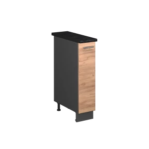 Szafka apteczna Fame-Line Dąb goldkraft/Antracyt 20 cm, BP Antracyt Vicco
