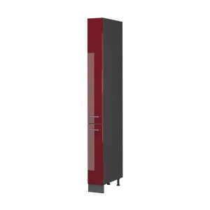 Apotekerskab Fame-Line Bordeaux rød højglans/Antracit 20 cm Vicco
