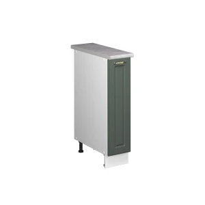 Apotheekkast Fame-Line Groen-Goud Landhuis/Wit 20 cm, WB Marmer Vicco