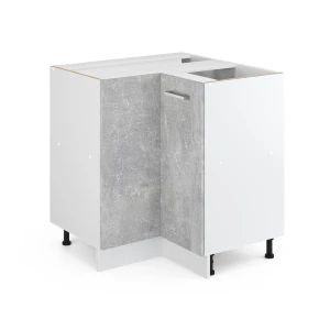 Universalhjørneskab R-Line Beton 75.6 cm med dør, uden bordplade Vicco