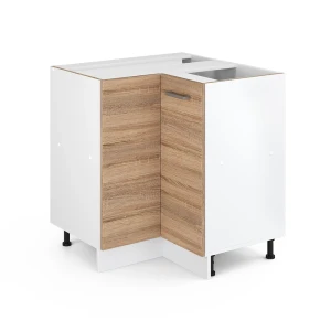 Universalhjørneskab R-Line Sonoma 75.6 cm med dør, uden bordplade Vicco