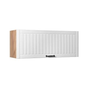 Hængeskab Fame-Line Hvid landhus/Gylden eg 100 cm Vicco