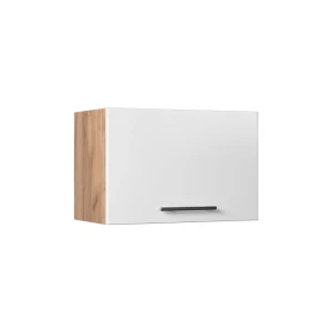 Hængeskab Fame-Line Hvid højglans/Gylden eg 60 cm Vicco