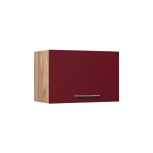 Hangkast Fame-Line Bordeauxrode hoogglans/Goudkleurig Eiken 60 cm Vicco