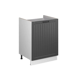 Vaskeskab Fame-Line Mørkegrå/Hvid 60 cm Vicco