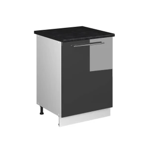 Vaskeskab Fame-Line Antracit højglans/Hvid 60 cm Vicco