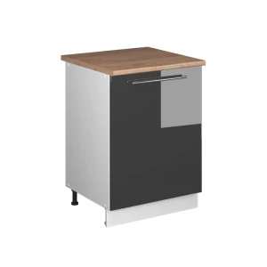 Vaskeskab Fame-Line Antracit højglans/Hvid 60 cm Vicco