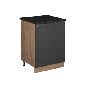 Vaskeskab Fame-Line Anthrazit-Gold Landhaus/Gylden eg 60 cm Vicco