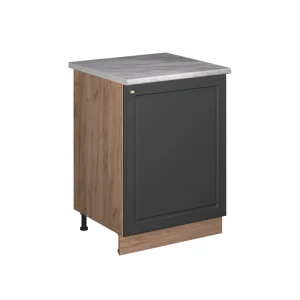Vaskeskab Fame-Line Anthrazit-Gold Landhaus/Gylden eg 60 cm Vicco
