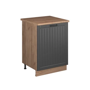 Szafka pod zlew Fame-Line Ciemnoszary/Dąb goldkraft 60 cm Vicco