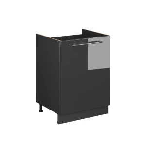 Szafka pod zlew Fame-Line Antracyt połysk/Antracyt 60 cm Vicco