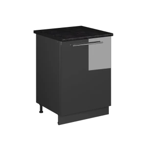 Szafka pod zlew Fame-Line Antracyt połysk/Antracyt 60 cm Vicco