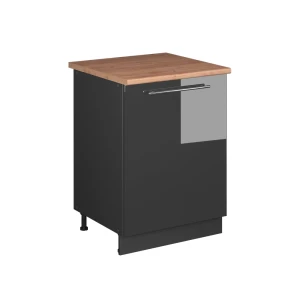 Vaskeskab Fame-Line Antracit højglans/Antracit 60 cm Vicco