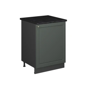 Szafki kuchenne Fame-Line Green Gold Country/Antracyt 60 cm 1 drzwi z blatem roboczym Vicco