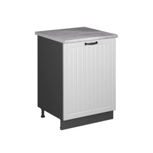 Vaskeskab Fame-Line Hvid landhus/Antracit 60 cm Vicco
