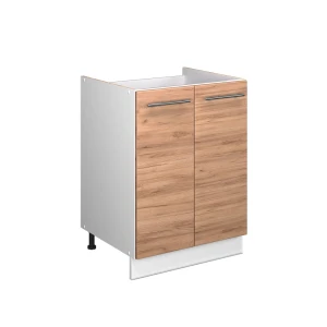 Szafka pod zlew Fame-Line Dąb goldkraft/Biały 60 cm Vicco