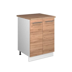 Spülenunterschrank Fame-Line Goldkraft Eiche/Weiß 60 cm Vicco
