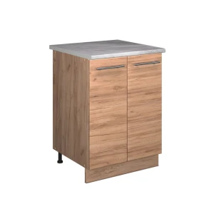 Spülenunterschrank Fame-Line Goldkraft Eiche/Goldkraft Eiche 60 cm Vicco