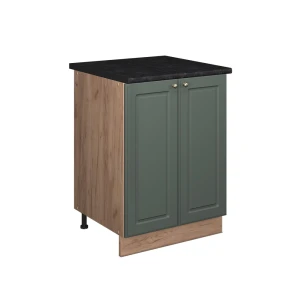 Sink base cabinet Fame-Line Green-Gold Country House/Goldkraft oak 60 cm Vicco