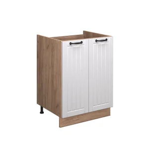 Vaskeskab Fame-Line Hvid landhus/Gylden eg 60 cm Vicco