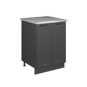 Vaskeskab Fame-Line Mørkegrå/Antracit 60 cm Vicco