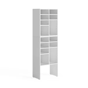 Shoe cabinet set Lysander White 53 x 99 cm 2 parts Vicco