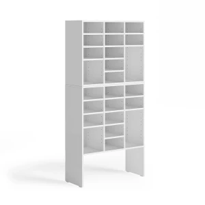 Zestaw szafek na buty Lysander Biały 78.6 x 65.5 cm 2 części Vicco