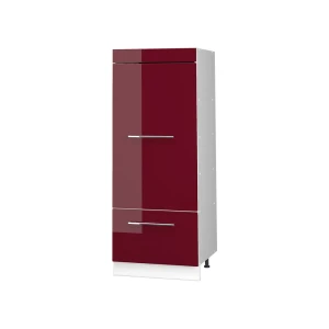 Opbergkast Fame-Line Bordeauxrode hoogglans/Wit 60 cm Vicco