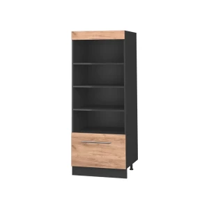Køkkenreol Fame-Line Gylden eg/Antracit 60 cm Vicco