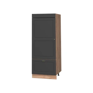 Køkkenforrådsskab Fame-Line Anthrazit-Gold Landhaus/Gylden eg 60 cm Vicco