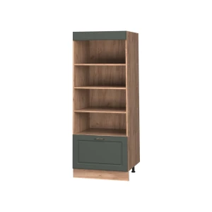 Kuchynský regál Fame-Line Zelený a zlatý vidiecky dom/Dub Goldkraft 60 cm Vicco