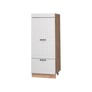 Opbergkast Fame-Line Biały rustykalny/Dąb goldkraft 60 cm Vicco