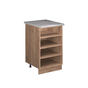 Køkkenreol Fame-Line Gylden eg 50 cm, BP Marmor Vicco