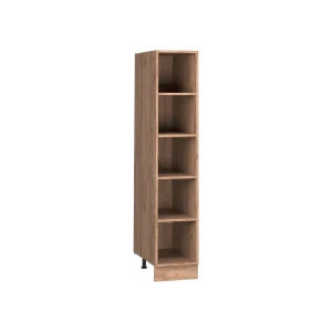 Küchenregal Goldkraft Eiche 30 cm ohne Arbeitsplatte Vicco