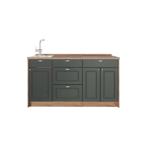 Køkkenenhed Fame-Line Grøn guld Country 150 cm, BP Eg Vicco