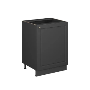 Kitchen base cabinet Fame-Line Anthrazit-Gold Landhaus/Anthracite 60 cm 1 door without worktop Vicco